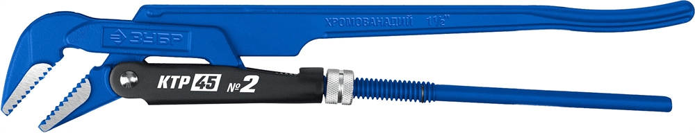 ЗУБР  КТР-45, №2, 1.5″, 440 мм, трубный ключ, Профессионал (27337-2) 27337-2_z02