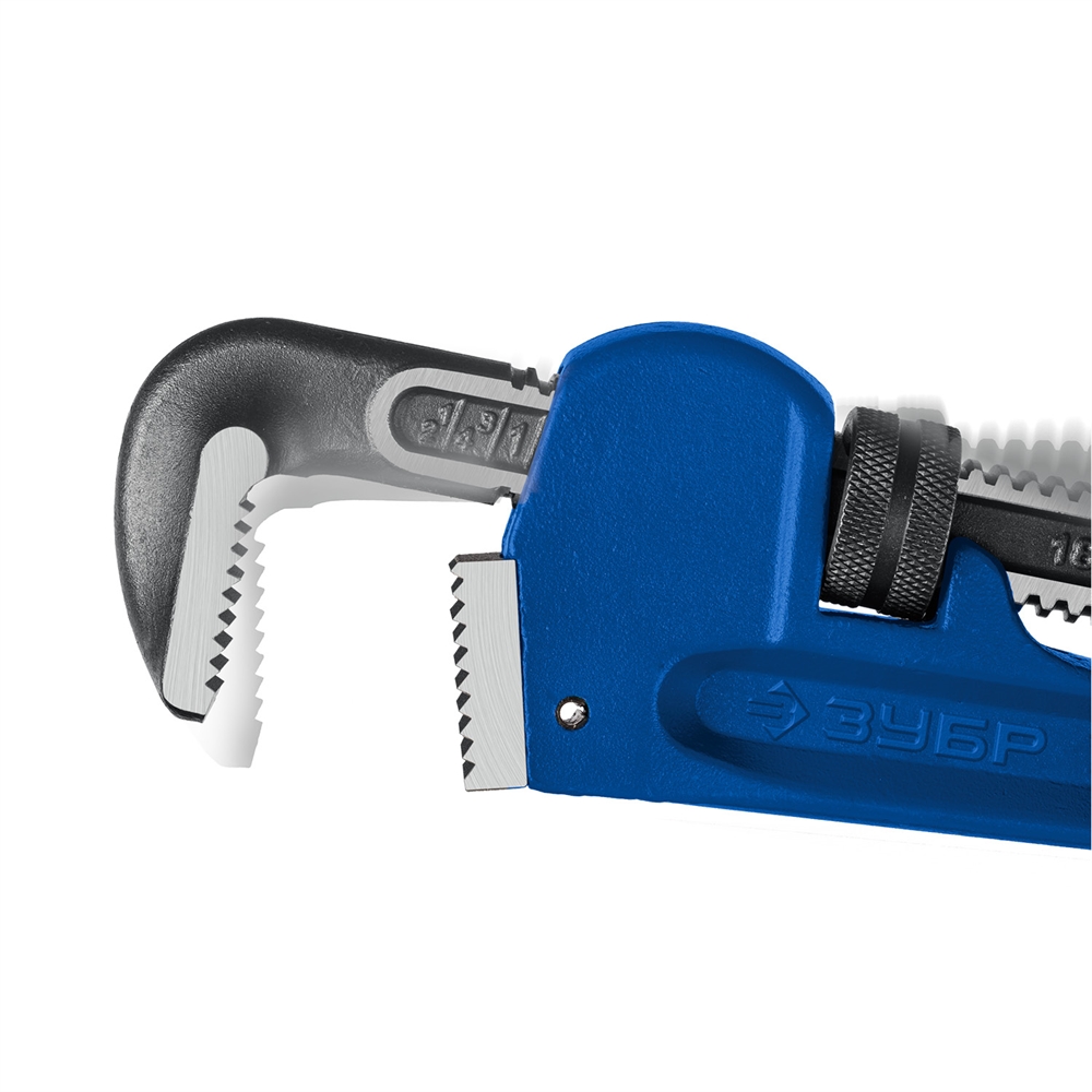 ЗУБР  Стиллсон, 2.5″, 450 мм, трубный разводной ключ, Профессионал (27339-3) 27339-3_z02