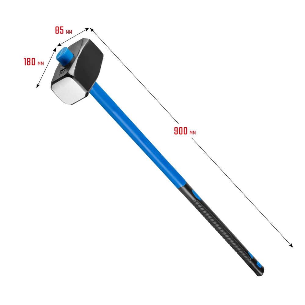 СИБИН  8 кг, кувалда с удлинённой рукояткой (20134-8) 20134-8
