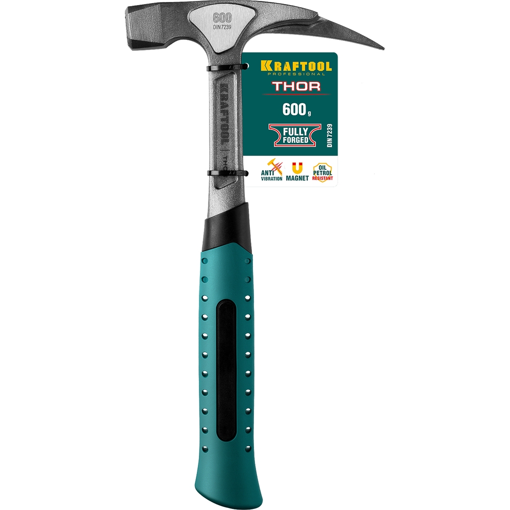 KRAFTOOL  Thor, 600 г, цельнокованый молоток кровельщика (20181) 20181