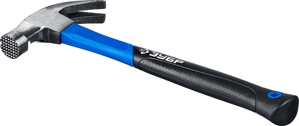 ЗУБР  450 г, столярный молоток-гвоздодёр, Профессионал (20356-450) 20356-450_z01