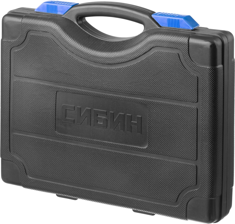 СИБИН  56 предм., (1/2″+1/4″), универсальный набор инструмента (27765-H56) 27765-H56