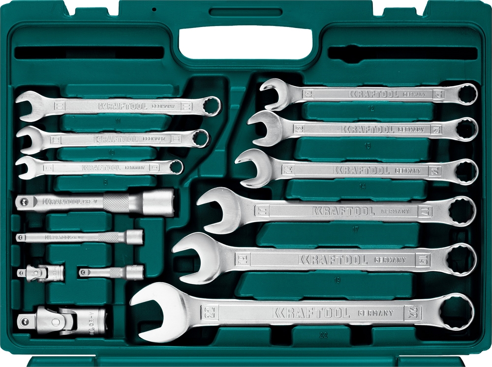 KRAFTOOL  X-Drive 82, 82 предм., (1/2″+1/4″), универсальный набор инструмента (27887-H82) 27887-H82_z03