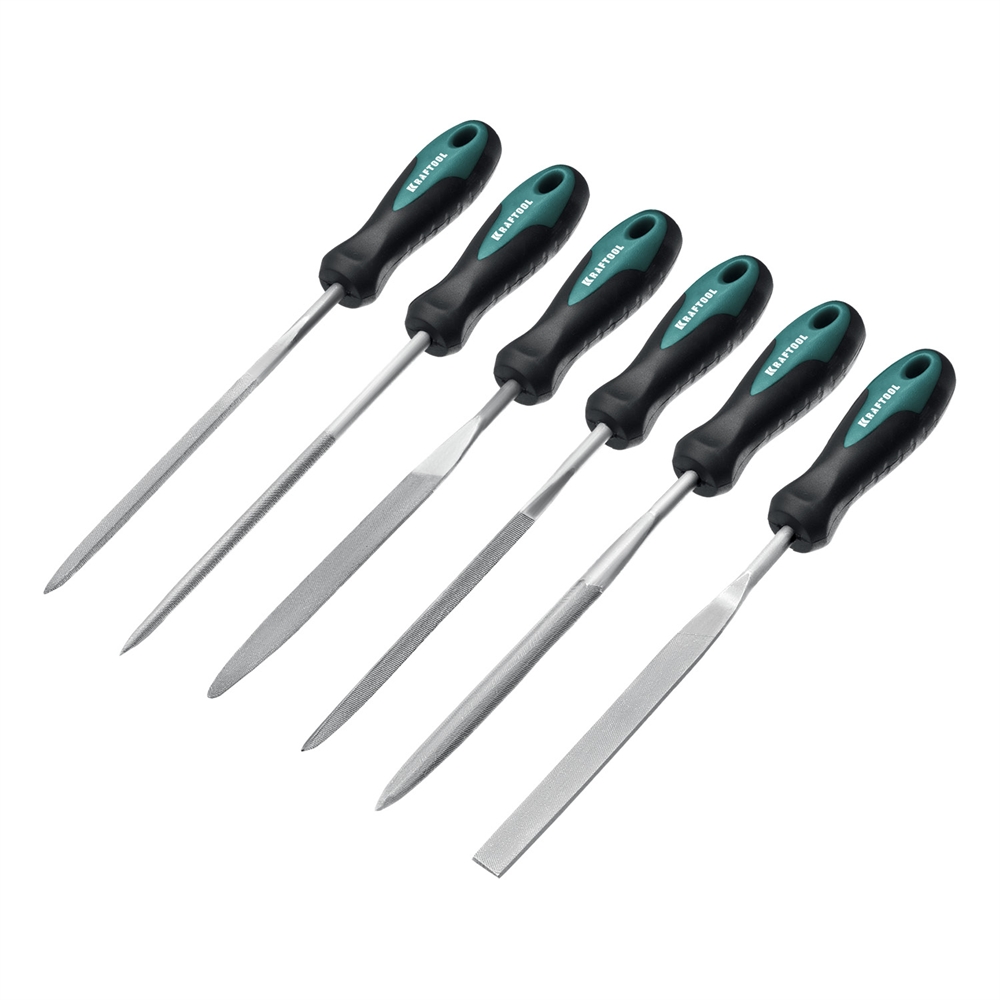 KRAFTOOL  6 шт, 160 мм, набор надфилей (16030-6) 16030-6