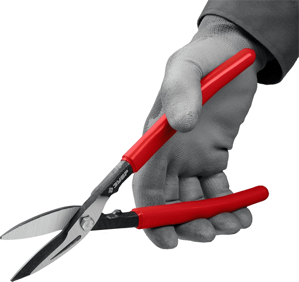 ЗУБР  250 мм, прямые ножницы по металлу (23015-25_z02) 23015-25_z02