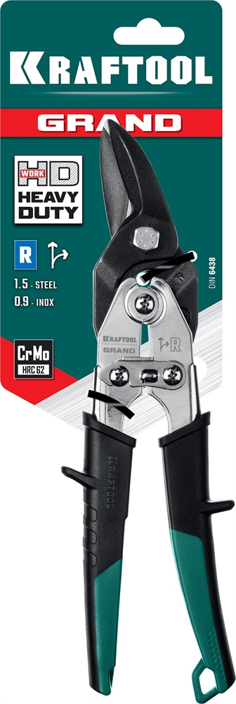 KRAFTOOL  Grand, 270 мм, правые ножницы по металлу (2324-R) 2324-R_z02