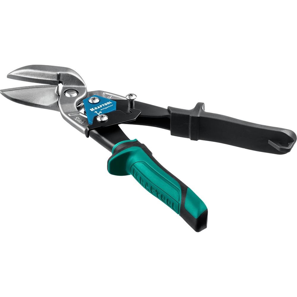 KRAFTOOL  Alliator, 250 мм, правые усиленные ножницы по металлу с выносом (2328-OR) 2328-OR