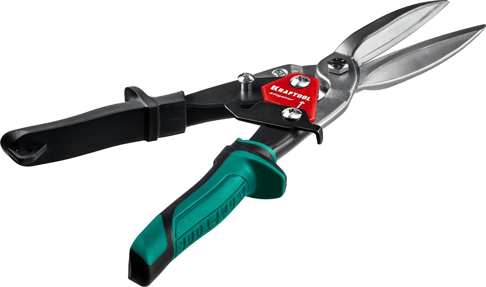 KRAFTOOL  Alliator, 290 мм, прямые удлинённые ножницы по металлу (2328-SL) 2328-SL