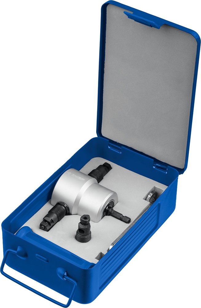 ЗУБР  Сверчок, набор в кейсе, насадка-ножницы для реза листового металла, Профессионал (23294) 23294