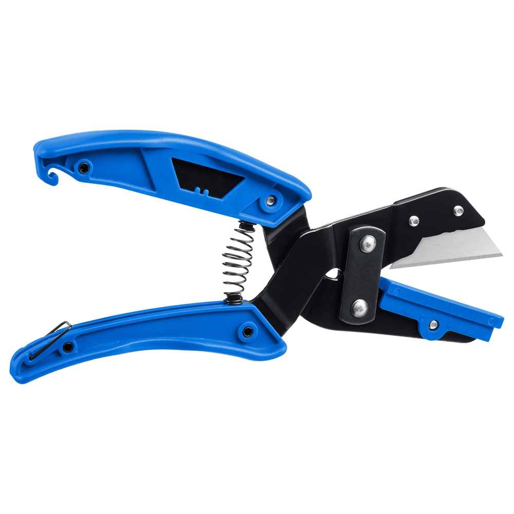 ЗУБР  Универсал, для пластмассовых и резиновых профилей, угловые ножницы со сменным трапециевидным лезвием, Профессионал (23371) 23371