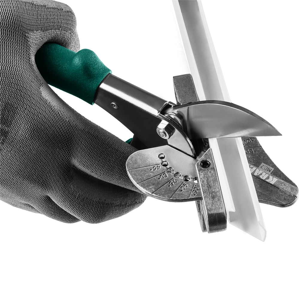 KRAFTOOL  MC-7, угловые ножницы для пластмассовых и резиновых профилей (23372) 23372