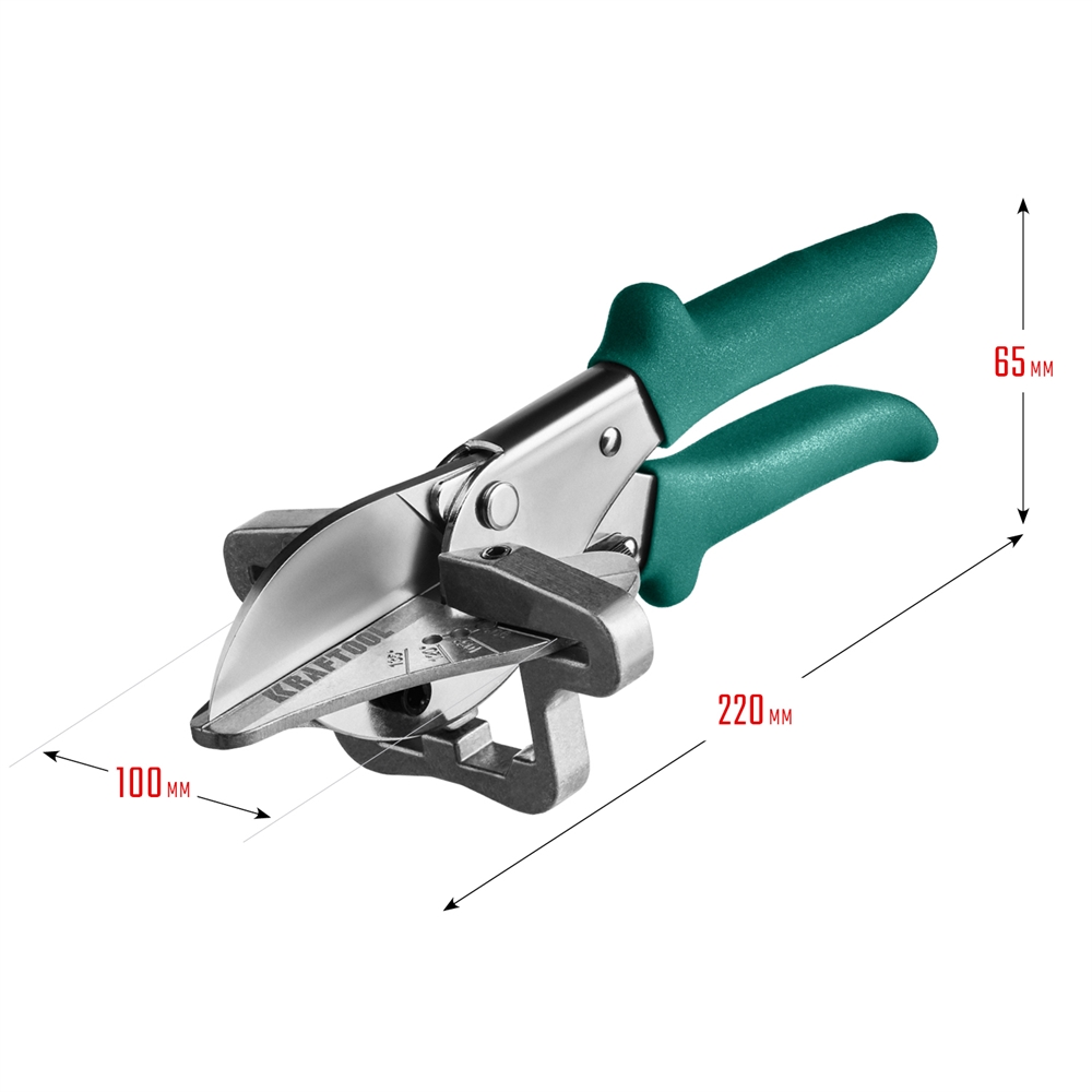 KRAFTOOL  MC-7, угловые ножницы для пластмассовых и резиновых профилей (23372) 23372