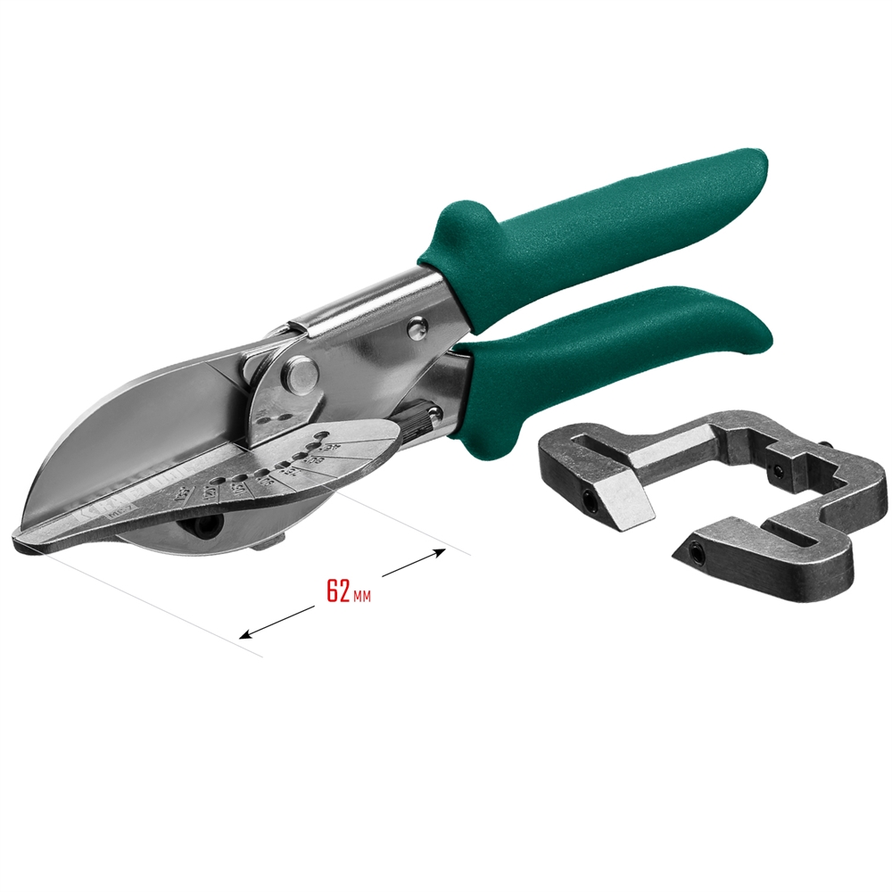 KRAFTOOL  MC-7, угловые ножницы для пластмассовых и резиновых профилей (23372) 23372