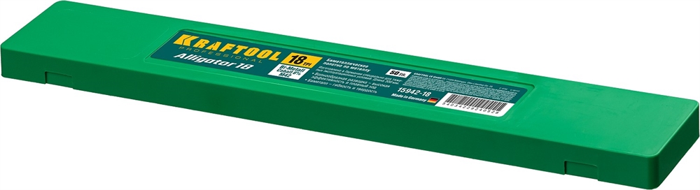 KRAFTOOL  Alligator-18, 18 TPI, 300 мм, биметталическое гибкое полотно по металлу (15942-18) 15942-18