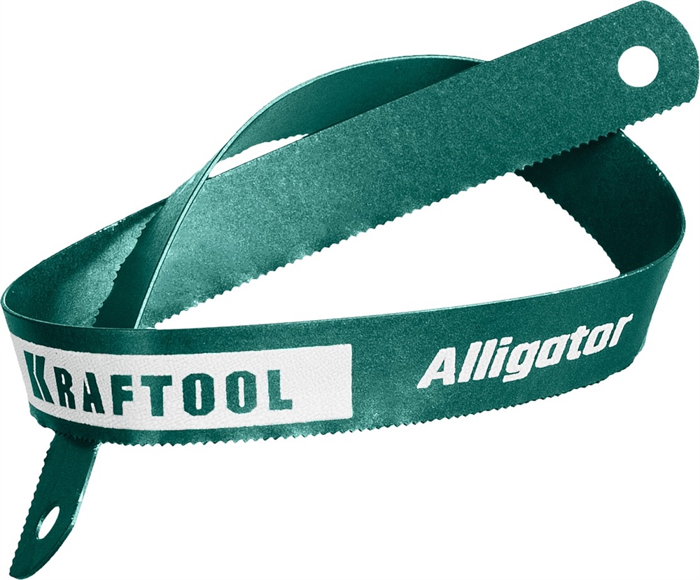 KRAFTOOL  Alligator-18, 18 TPI, 300 мм, биметталическое гибкое полотно по металлу (15942-18-1) 15942-18-1
