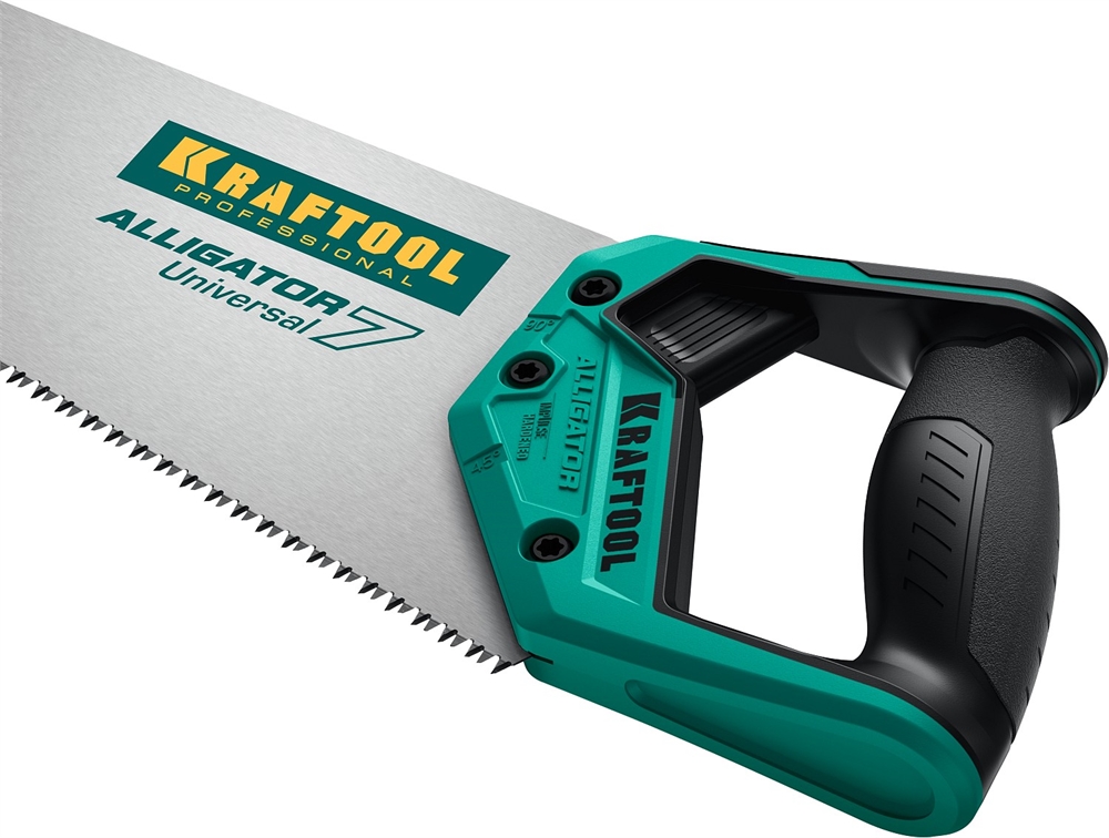 KRAFTOOL  Alligator Universal 7, 450 мм, универсальная ножовка (15004-45) 15004-45_z01
