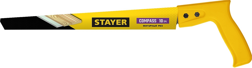 STAYER  Compass, 300 мм, выкружная мини-ножовка (1518) 1518_z01