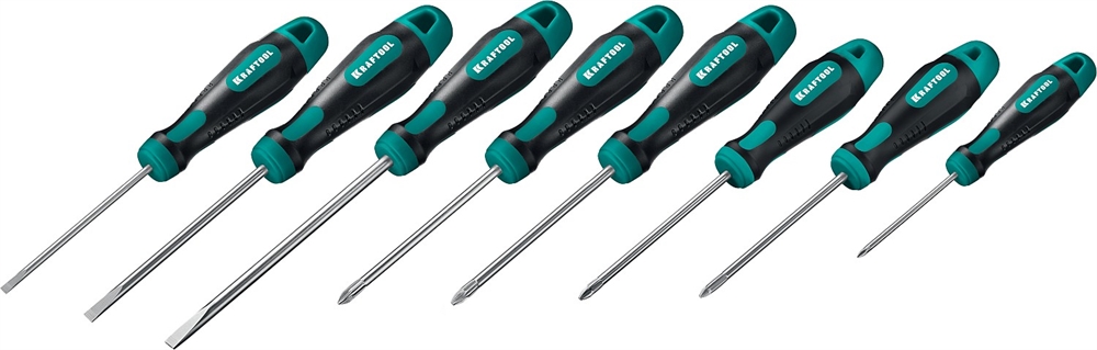 KRAFTOOL  Х-Drive-8, 8 шт, набор отверток (250081-H8) 250081-H8