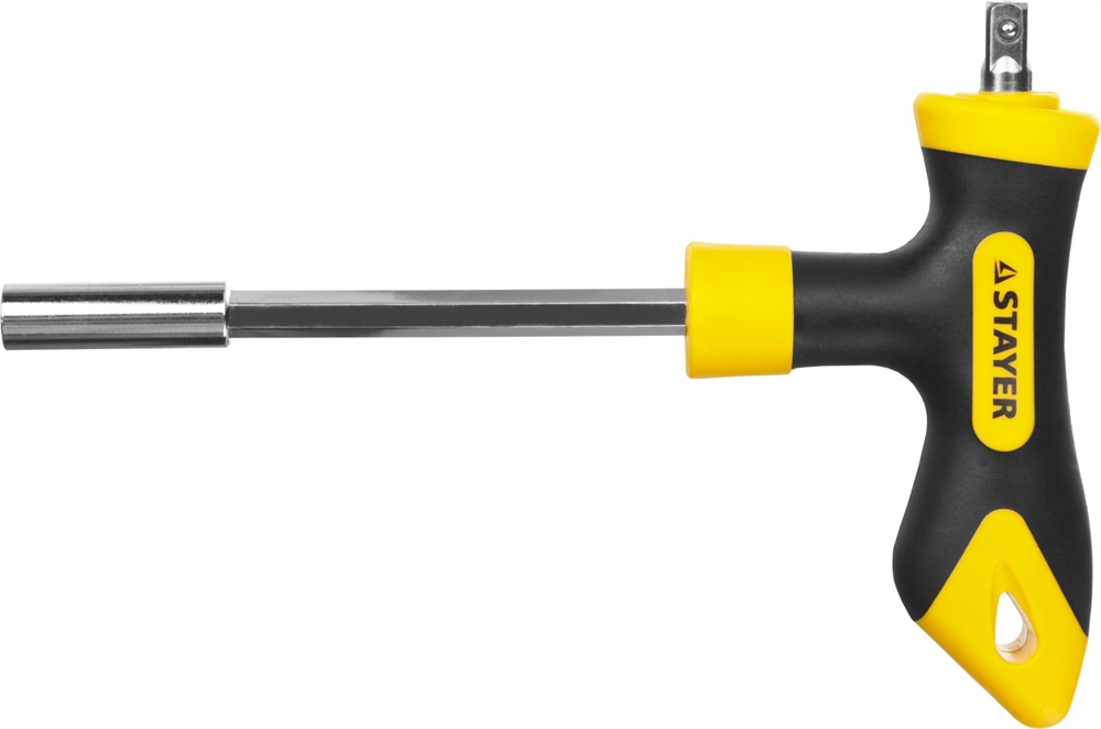 STAYER  T-Compact-43, 43 предм., реверсивная отвертка с насадками (25084-H43) 25084-H43