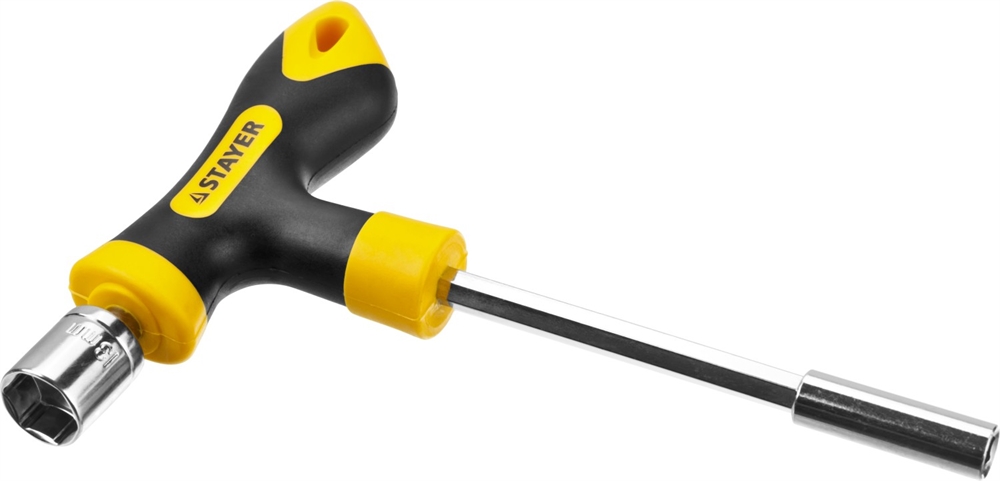 STAYER  T-Compact-43, 43 предм., реверсивная отвертка с насадками (25084-H43) 25084-H43