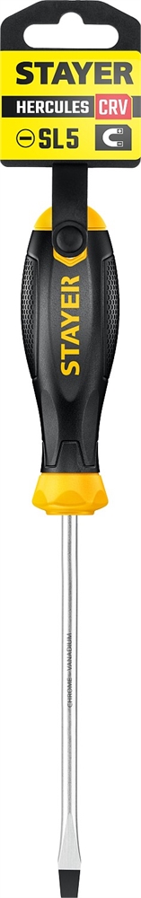 STAYER  Hercules, SL5 x 100, отвертка (2509-05-10) 2509-05-10_z03