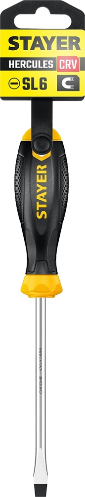 STAYER  Hercules, SL6 x 100, отвёртка (2509-06-10) 2509-06-10_z03