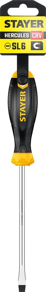 STAYER  Hercules, SL6 x 150, отвёртка (2509-06-15) 2509-06-15_z03