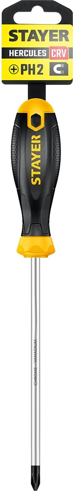 STAYER  Hercules, PH2 x 100, отвёртка (2510-2-10) 2510-2-10_z03
