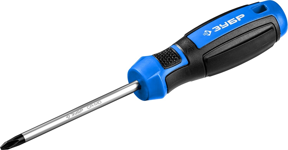 ЗУБР  PH2 x 100 мм, отвёртка, Профессионал (25232-2) 25232-2_z01
