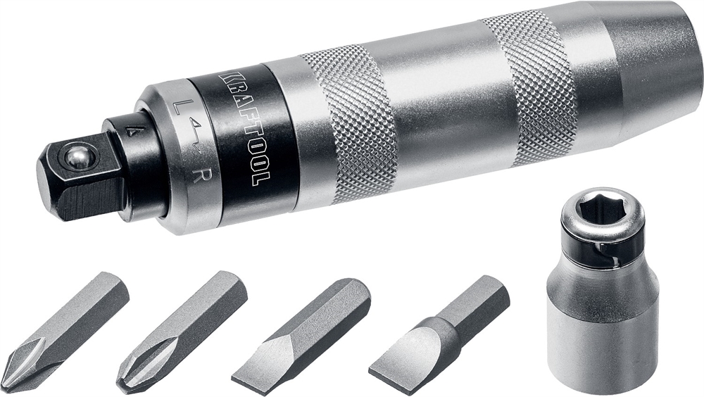 KRAFTOOL  ID-6, 6 предм., ударно-поворотная отвертка (25555) 25555