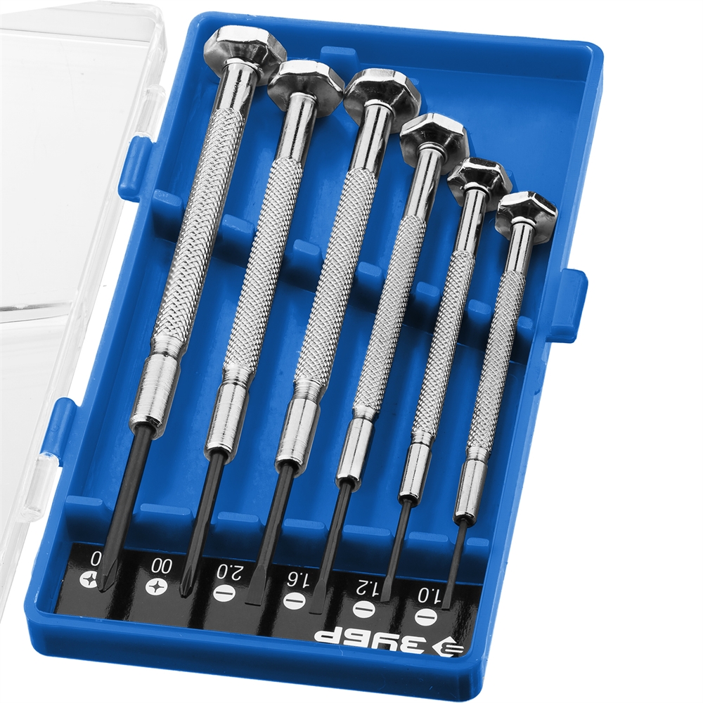 ЗУБР  Часовщик, 6 предм., набор часовых отверток, Профессионал (25666) 25666