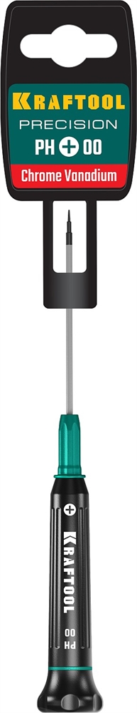 KRAFTOOL  Precision PH00, отвертка для точных работ (25682-00) 25682-00