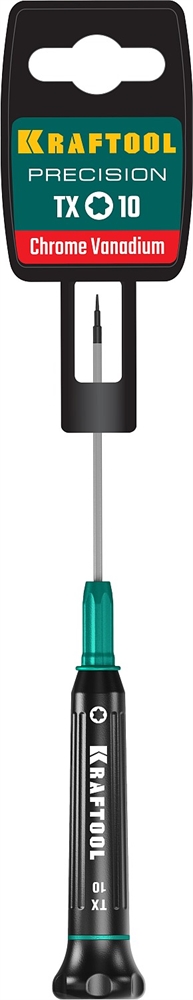 KRAFTOOL  Precision TX10, отвертка для точных работ (25684-10) 25684-10