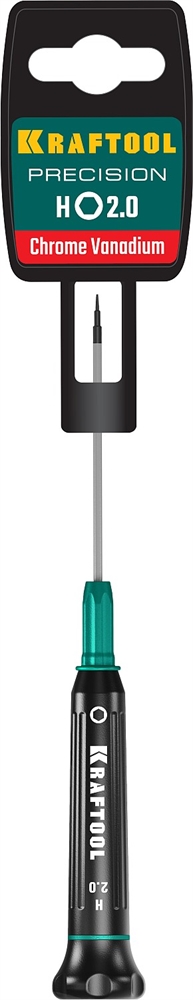 KRAFTOOL  Precision, Hex2.0, отвертка  для точных работ (25685-2.0) 25685-2.0