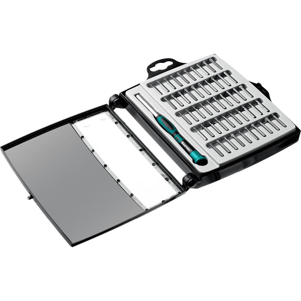 KRAFTOOL  Precision-51,  51 предм., для точных работ, отвертка (25691) 25691