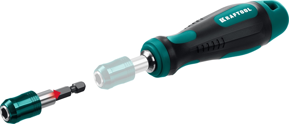 KRAFTOOL  X-Drive-49, 49 шт, набор бит и головок с битодержателем и трещоткой (25816) 25816