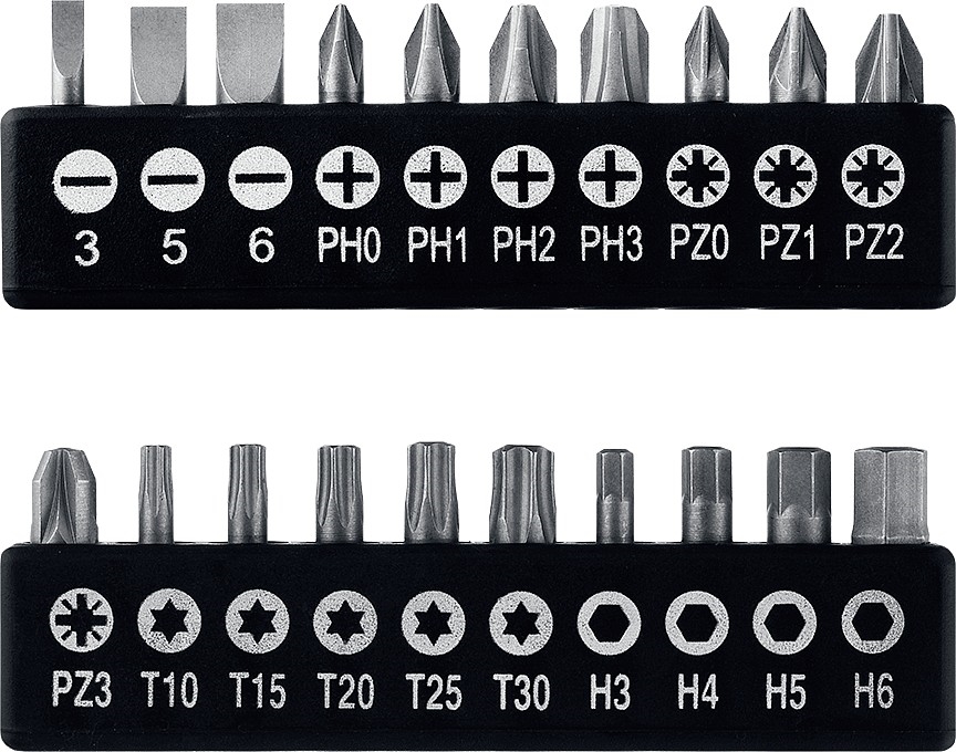 STAYER  Hercules-K27, 27 предм., набор отверток с насадками (25827) 25827