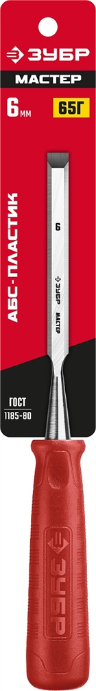 ЗУБР  СМ-3, 6 мм, набор стамесок (18094-06) 18094-06_z01