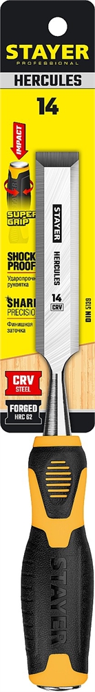 STAYER  Hercules, 14 мм, стамеска-долото, Professional (18205-14) 18205-14_z01