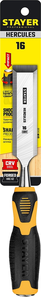 STAYER  Hercules, 16 мм, стамеска-долото, Professional (18205-16) 18205-16_z01