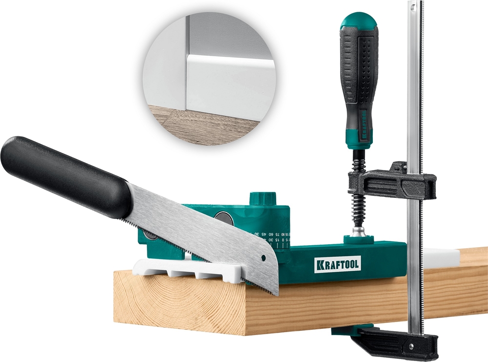 KRAFTOOL  UNIVERSAL, 12 углов (15°- 180°), многопозиционное поворотное стусло с магнитной направляющей (15388) 15388