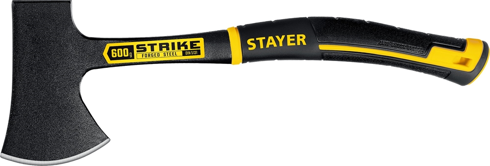 STAYER  STRIKE, 600/850 г, 330 мм, цельнометаллический топор, Professional (2065-06) 2065-06_z01