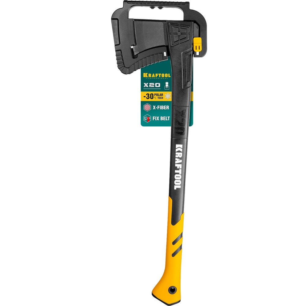 KRAFTOOL  X20, 1300/2120 г, 710 мм, в чехле, топор-колун (20660-20) 20660-20