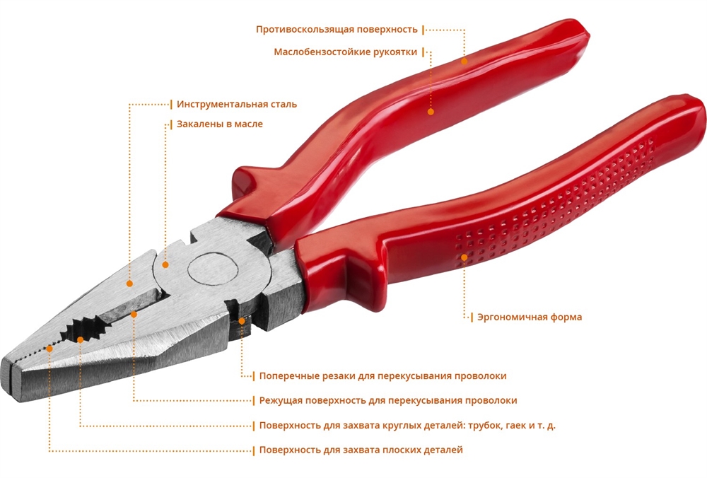 MIRAX  180 мм, плоскогубцы (22036-1-18) 22036-1-18
