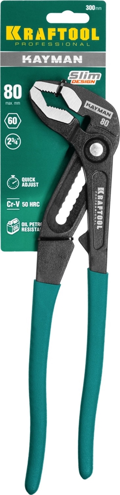 KRAFTOOL  KAYMAN, 300 мм, переставные клещи (22353-30) 22353-30