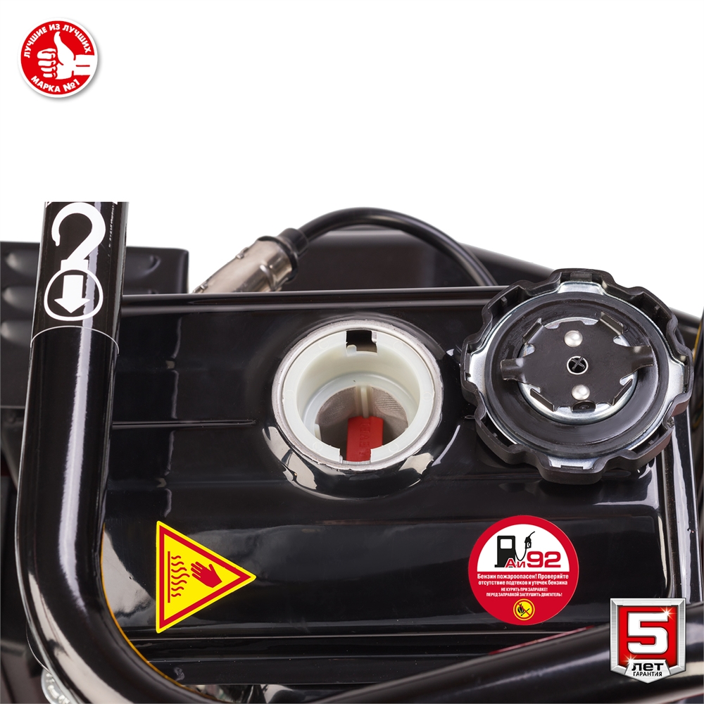 ЗУБР  10 кН, 50 кг, бензиновая виброплита (ВПБ-10 Г) ВПБ-10 Г