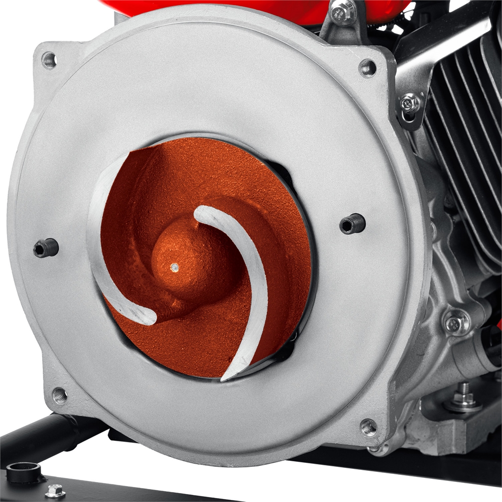 ЗУБР  1800 л/мин, мотопомпа бензиновая для грязной воды (МПГ-1800) МПГ-1800