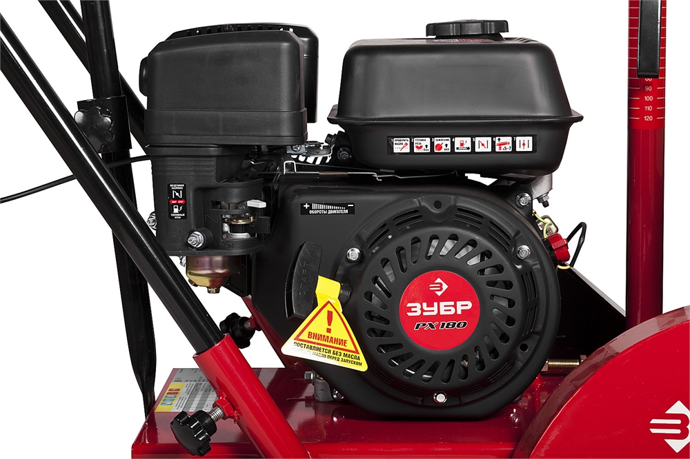 ЗУБР  диск 350 мм, 115 мм макс. рез, бензиновый швонарезчик (резчик швов), Профессионал (ЗШБ-350) ЗШБ-350