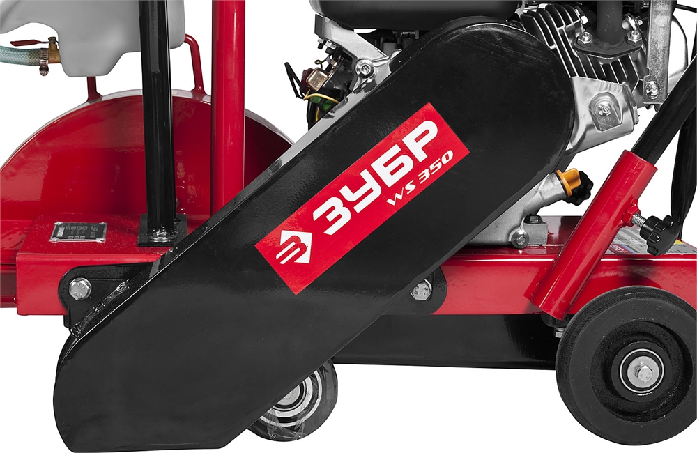 ЗУБР  диск 350 мм, 115 мм макс. рез, бензиновый швонарезчик (резчик швов), Профессионал (ЗШБ-350) ЗШБ-350