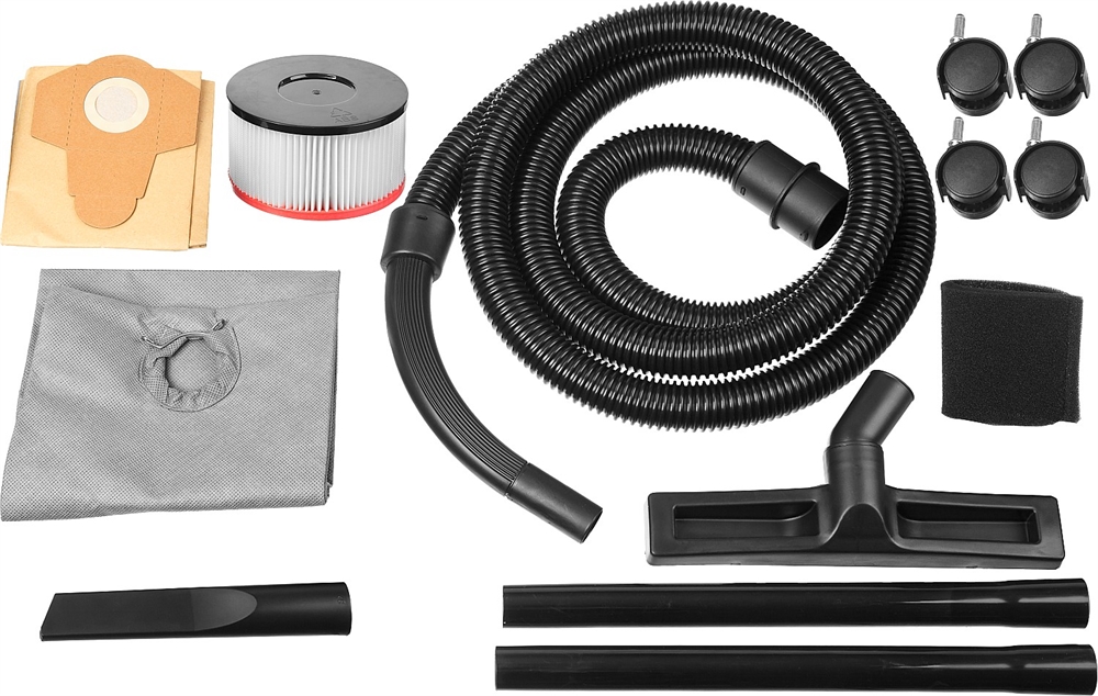 ЗУБР   М1, 15 л, 1200 Вт, хозяйственный пылесос (ПУ-15-1200 М1) ПУ-15-1200 М1